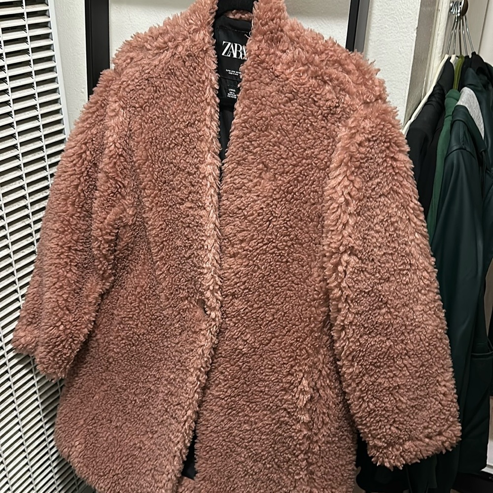 Pink Teddy coat